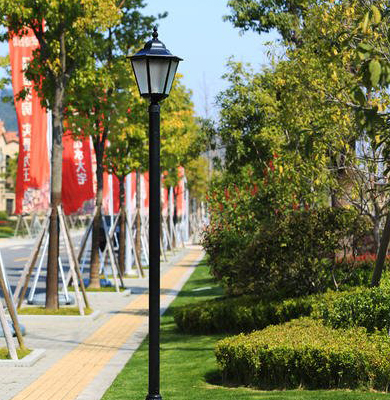德令哈庭院灯