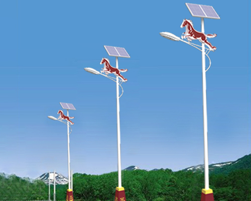 德令哈民族特色路灯 德令哈民族特色路灯