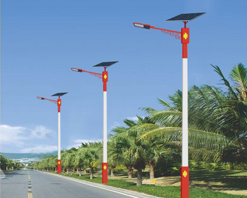 德令哈民族特色路灯