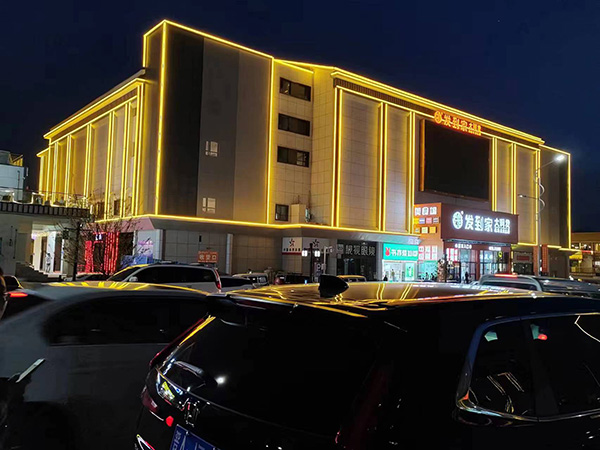 德令哈楼体亮化