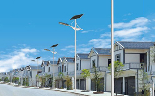 德令哈太阳能路灯配置与在乡村道路照明中的应用